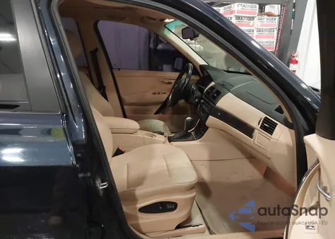 2008 BMW X3 3.0Si z USA, uszkodzony, nr VIN WBXPC93428WJ18197